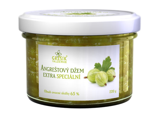 GREŠÍK Džem egrešový 210g. / 1ks