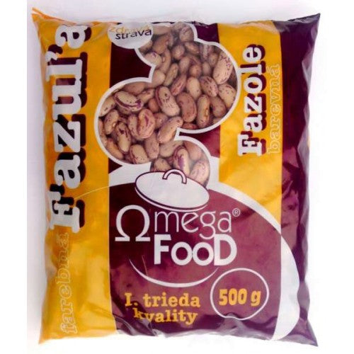 Fazuľa farebná 500 g, Omega. / 1ks